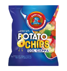 DADI JAN  POTATO CHIPS PAPAD GOL GAPPA  200g