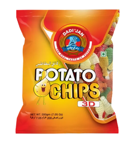 DADI JAN  POTATO CHIPS PAPAD 3D  200g