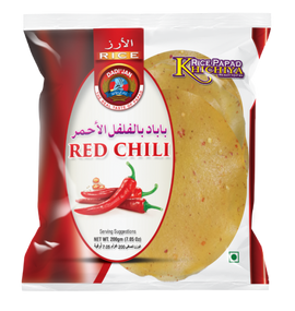 DADI JAN  RICE PAPAD KHICHIYA RED CHILLI  200g