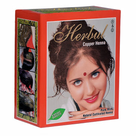 HERBUL COPPER HENNA  (10gm x 6 packs)