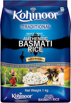 KOHINOOR TRADITIONAL RICE BLUE 1 KG