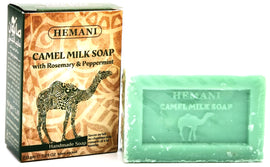 HEMANI - CAMEL MILK SOAP WITH ROSEMARY & PEPPERMINT - 150g