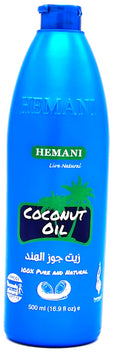 HEMANI - COCONUT OIL 100% NATURAL - 500 ml