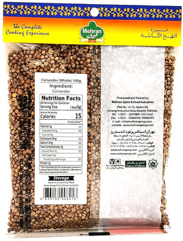 MEHRAN - CORIANDER SEEDS - 100g