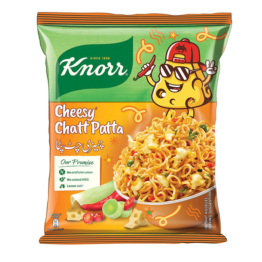 KNORR CHEESY CHATT PATTA INSTANT NOODLES 66g