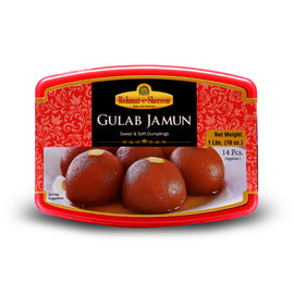 REHMAT-E-SHEREEN - GULAB JAMUN (Sweet & Soft Dumplings) - 1 Lbs