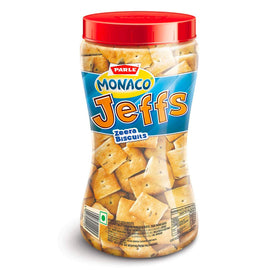 PARLE - MONACO JEFFS ZEERA (CUMIN) BISCUITS - 200g