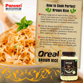 OREAL - BROWN RICE - 1 KG JAR