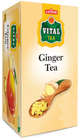 VITAL - GINGER TEA BAGS - 25 Tea Bags @2g